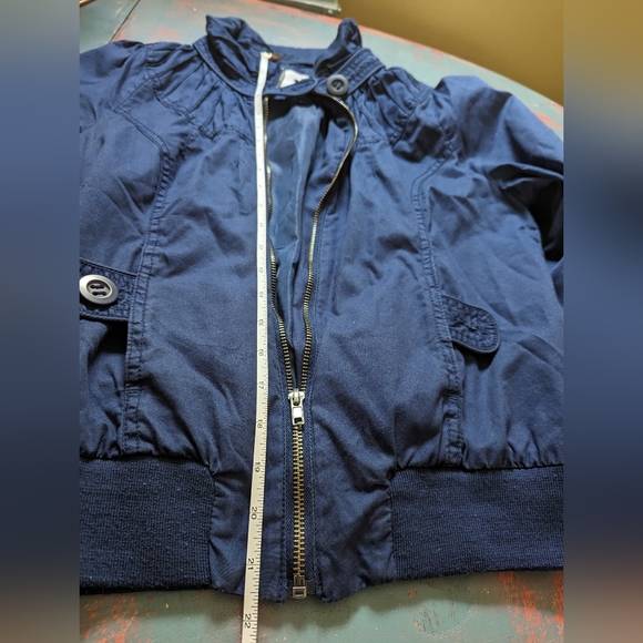 💙 ONLY 💙 Blue Bomber Jacket - Picture 5 of 8